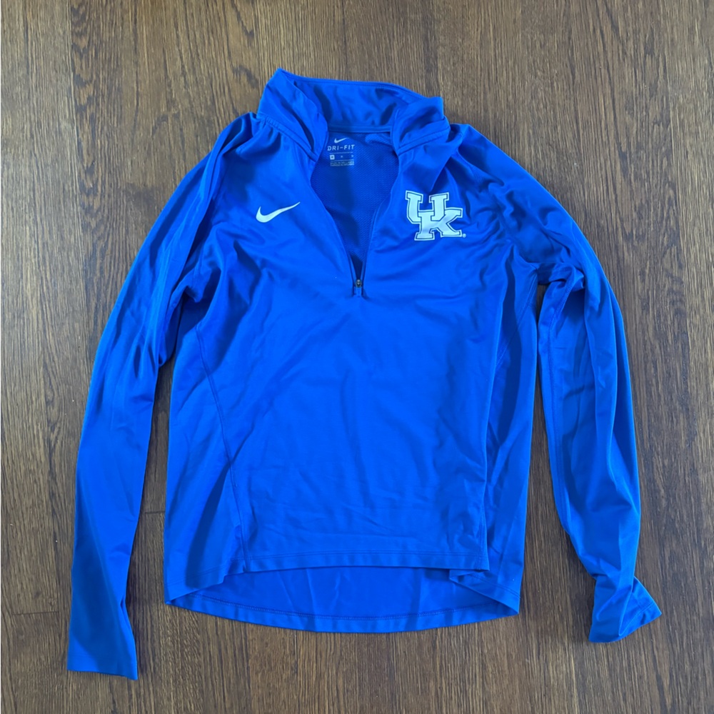 Nike Royal Blue Dri-FIT Athletic Pullover